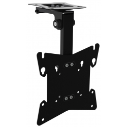 Uchwyt TV LED LCD 13-49 na Skośny Sufit Poddasze VESA 200x200